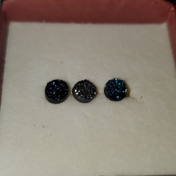 16 Gauge 1/4 Tragus Cartilage Earring Set of 3 - Picture 8 of 8